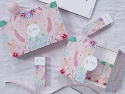 設(shè)計精美的化妝品包裝盒，高顏值決定高銷量