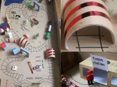 過六一，用紙盒包裝給孩子DIY一個玩具吧！