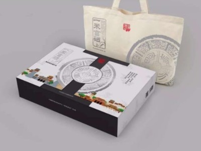 如何讓大米包裝盒看起來高大上？