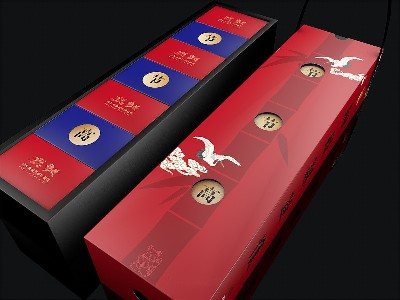 在山東做茶葉禮盒定制，淺談高級黑的應(yīng)用一